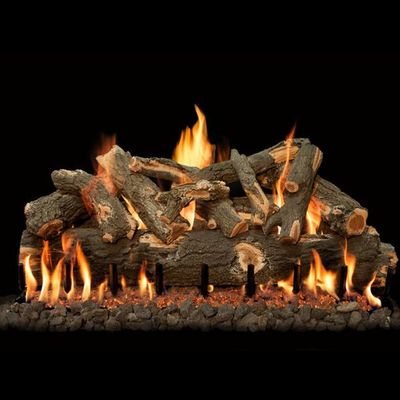 Grand Canyon: Arizona Weathered Oak See-Through Gas Log Set 48in