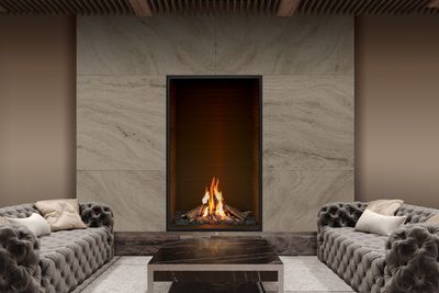 Urbana: U33 Tall Gas Fireplace