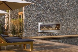 Town & Country: TCWS54 Indoor/Outdoor See-Through Gas Fireplace