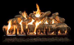 Grand Canyon: Arizon Weathered Oak Charred Jumbo Log Set 108in