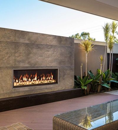 Town & Country: TCWS54 Outdoor Gas Fireplace