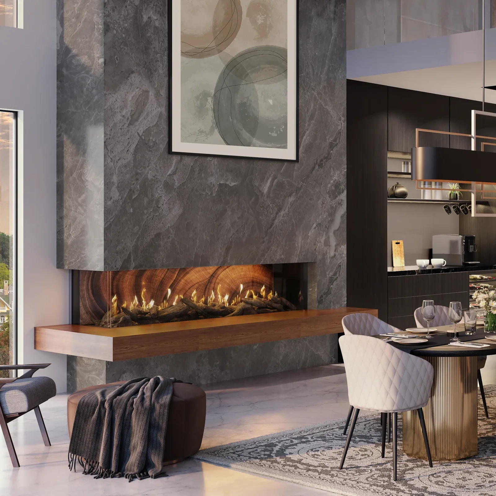 Custom Fireplaces for residential projects